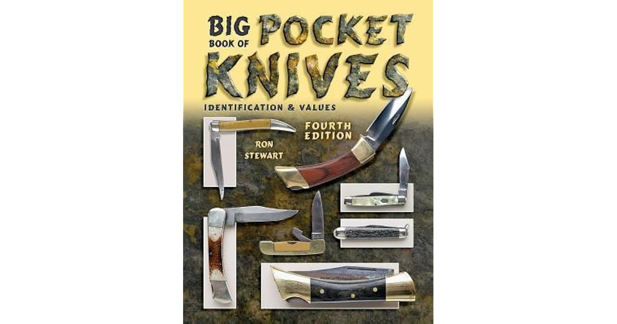 Big Book of Pocket Knives Identification & Values by Ron Stewart