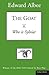 The Goat  by Edward Albee