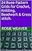 24 Rune Pattern Grids for Crochet, Knitting, Beadwork & Cross stitch.