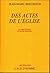 Des Actes de L'église. Le Christianisme en Suisse Romande