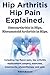 Hip arthritis, hip pain explained. Osteoarthritis in hips, rheumatoid arthritis in hips. Including hip arthritis surgery, hip flexor pain, , exercises, treatments, physiotherapy and aids.