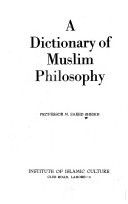 A Dictionary of Muslim Philosophy