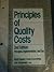 Principles of Quality Costs