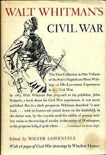 Walt Whitman's Civil War (Hardcover)