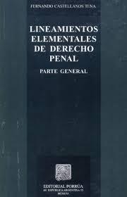 Lineamientos Elementales del Derecho Penal