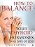 How to Balance Your Thyroid Hormones in 60 Days or Less