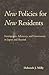 New Policies for New Residents: Immigrants, Advocacy, and Governance in Japan and Beyond