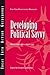 Developing Political Savvy