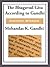 The Bhagavad Gita According to Gandhi