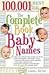 The Complete Book of Baby Names