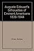 Auguste Edouart's Silhouettes of Eminent Americans, 1839-1844