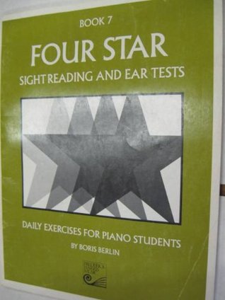 Four Star Sight Reading and Ear Tests Book 7: Daily Exercises for Piano Students (Paperback)