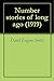 Number stories of long ago (1919)