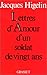 Lettres d'Amour d'un soldat de vingt ans