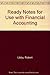 Ready Notes for Use With Financial Accounting