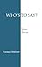 Who's To Say? by Norman Melchert Who's To Say? by Norman Melchert