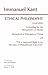 Ethical Philosophy: Groundi...