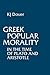 Greek Popular Morality in t...