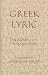 Greek Lyric: An Anthology i...