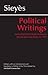 Sieyès: Political Writings: Including the Debate Between Sieyes and Tom Paine in 1791 (Hackett Classics)