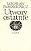 Utwory ostatnie