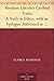 Abraham Lincoln's Cardinal Traits; A Study in Ethics, with an Epilogue Addressed to Theologians