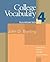 College Vocabulary 4: Engli...