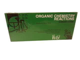 Organic Chemistry Reactions summary cards
