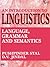 AN INTRODUCTION TO LINGUIST...