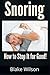 Snoring by R. Blake  Wilson