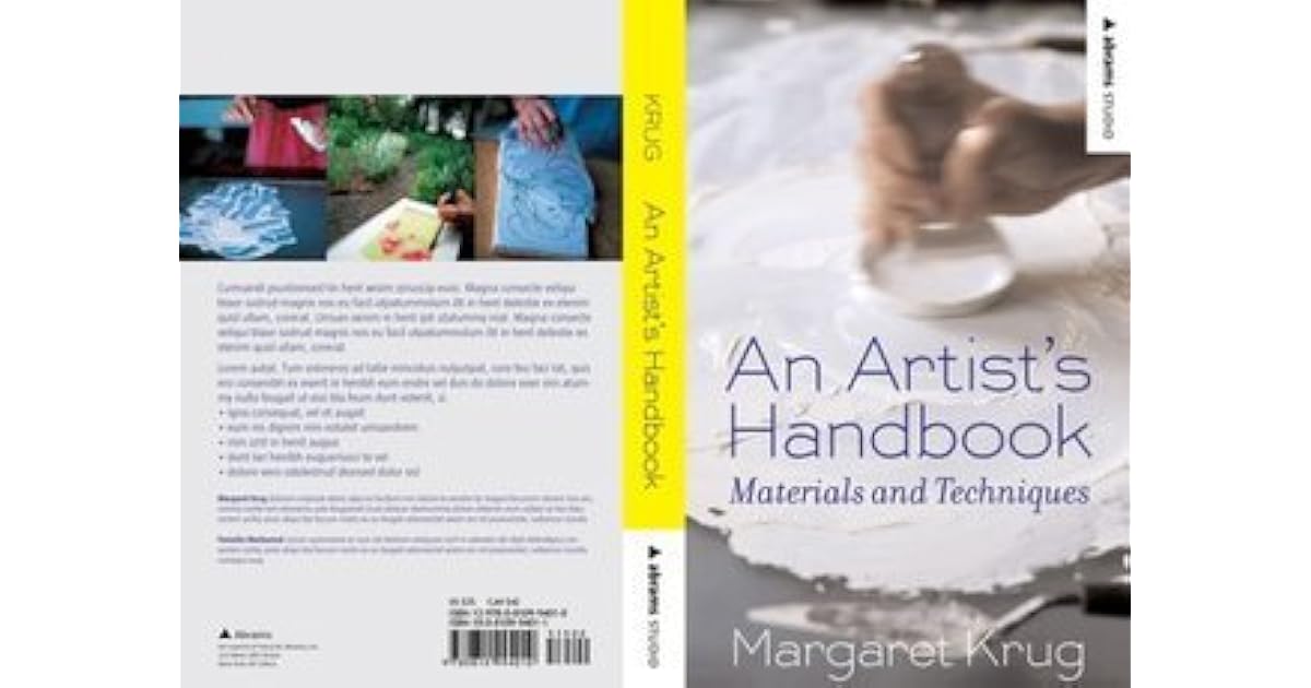 An Artist's Handbook Materials and Techniques by Margaret Krug