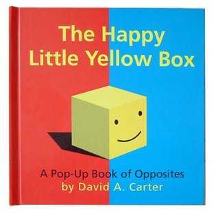 Happy Little Yellow Box: A Pop-Up Book of Opposites (Hardcover)