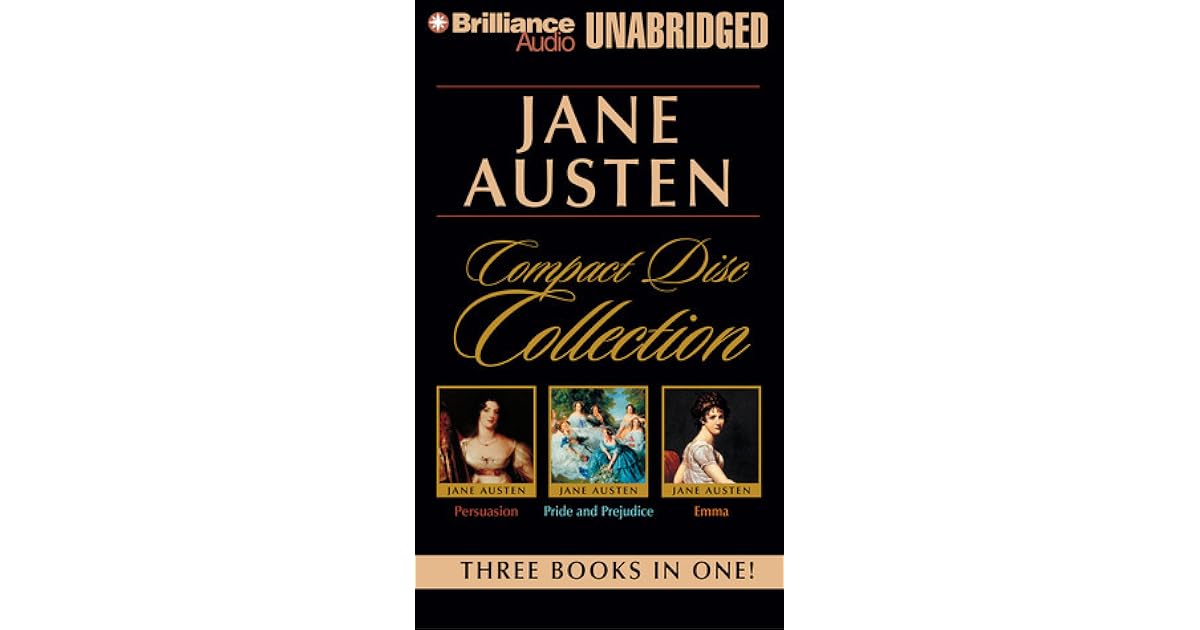 Jane Austen Unabridged Cd Collection Pride And Prejudice Persuasion Emma By Jane Austen