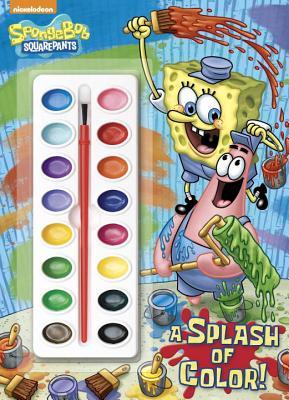 A Splash of Color! (SpongeBob SquarePants) (Deluxe Paint Box Book)