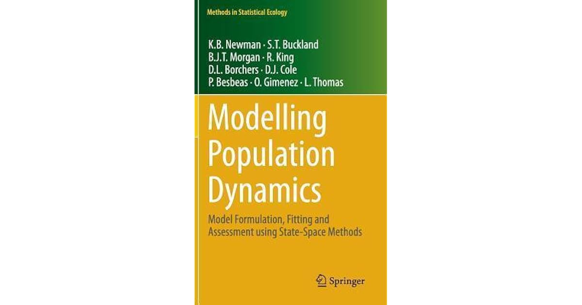 Modelling Population Dynamics Model Formulation, Fitting and