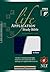 Holy Bible; Life Application Study Bible: New Living Translation, Tutone Navy/Silver, Leatherlike, Personal Size