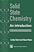 Solid State Chemistry: An Introduction