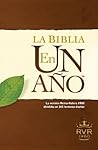 La Biblia en un año RVR60 by Anonymous