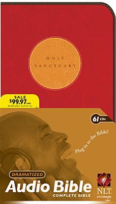 Holy Sanctuary Bible: New Living Translation, Dramatized, Complete, Red Zipper Case