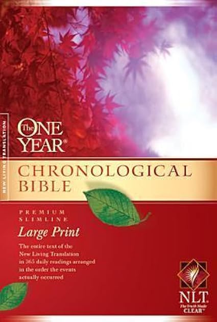 One Year Chronological Bible-NLT-Premium Slimline