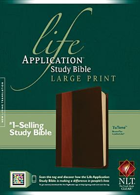 NLT Life Application Study Bible, Second Edition, Large Print, TuTone