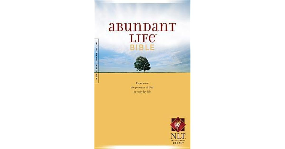 Holy Bible Abundant Life Bible New Living Translation By Anonymous
