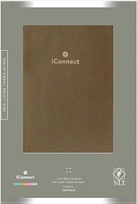 Holy Bible: iConnect, Compact Silver LeatherLike