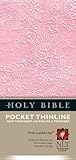 Pocket Thinline New Testament with Psalms & Proverbs NLT (Red Letter, LeatherLike, Pink)
