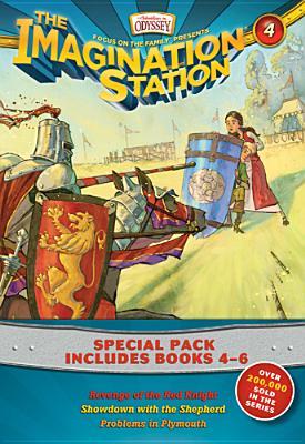 Revenge of the Red Knight / Showdown with the Shepherd / Problems in Plymouth (Imagination Station, #4-6)