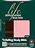 NLT Life Application Study Bible, Second Edition, TuTone (Red Letter, LeatherLike, Dark Brown/Pink)