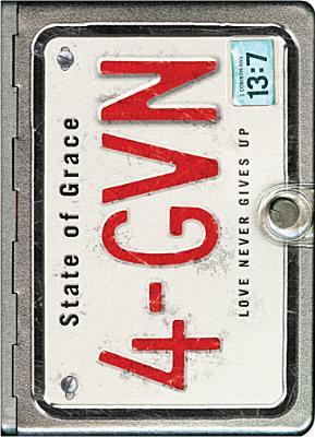 Metal Bible NLT: 4-GVN (Metal, Silver)