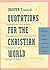 Draper's Book of Quotations for the Christian World by Edythe Draper
