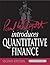 Paul Wilmott Introduces Quantitative Finance