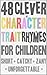 48 Clever Character Trait Rhymes for Children